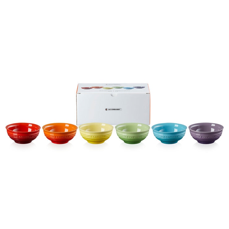 Le Creuset Set de 6 Mini Bowls Arcoiris — Imagen 4 de 4