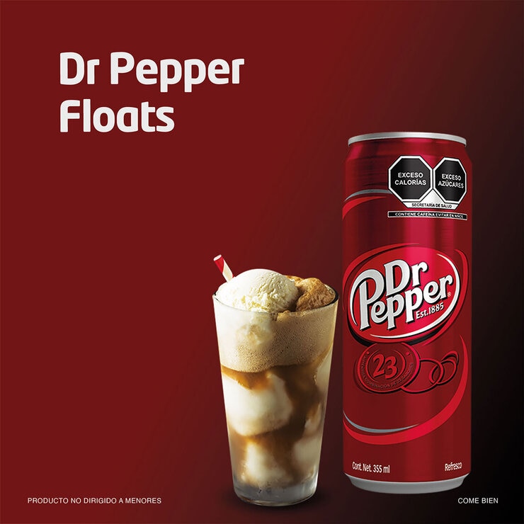 Dr Pepper 12 pzs de 355 ml — Imagen 4 de 4