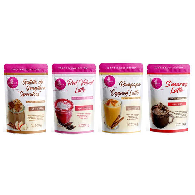 Zoma Tea Lattes de Sabores 800 g — Imagen 2 de 4
