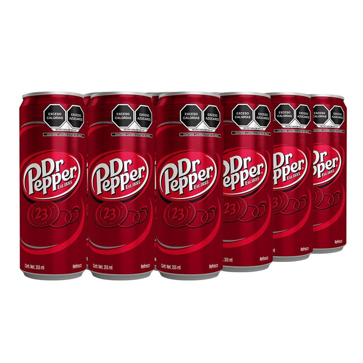 Dr Pepper 12 pzs de 355 ml — Imagen 1 de 4