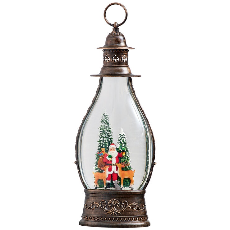 Linterna Navideña con Luz LED, Santa Claus  — Imagen 2 de 2