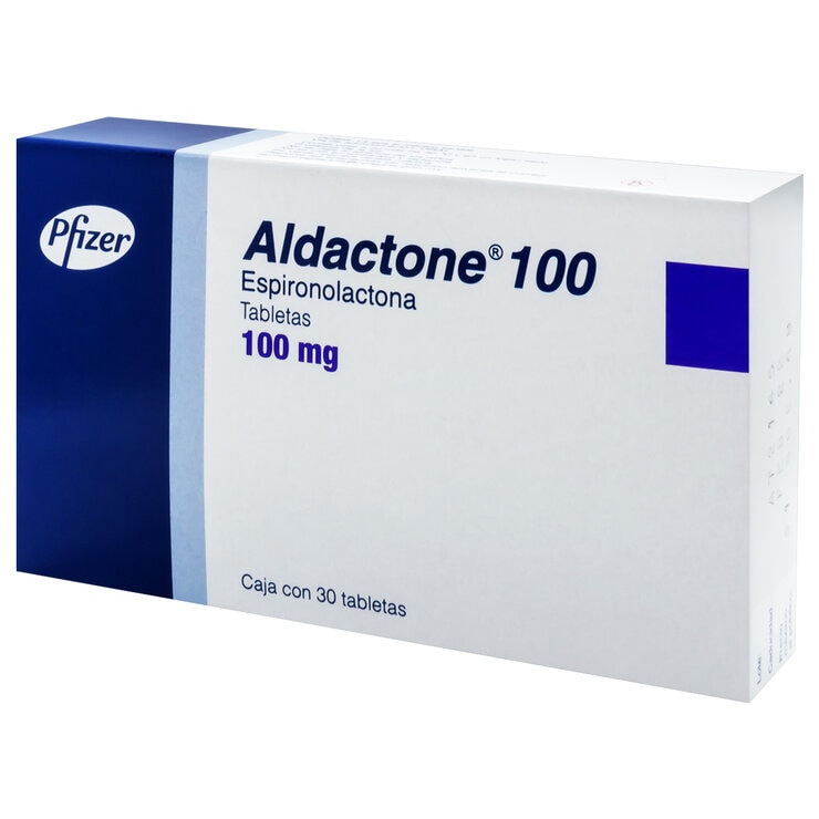 Aldactone 100 mg 30 Tabletas — Imagen 2 de 2