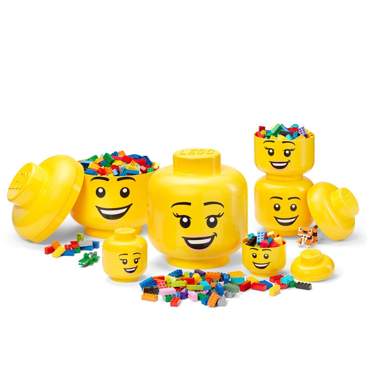 LEGO Set de Cabezas de Almacenamiento, 6 Piezas  — Imagen 3 de 4