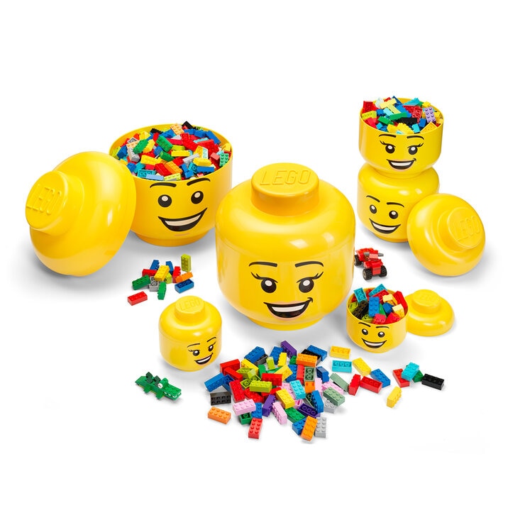 LEGO Set de Cabezas de Almacenamiento, 6 Piezas  — Imagen 4 de 4