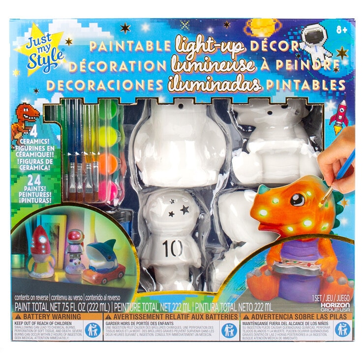 Decoraciones Iluminadas Pintables, Varios Modelos  — Imagen 2 de 4