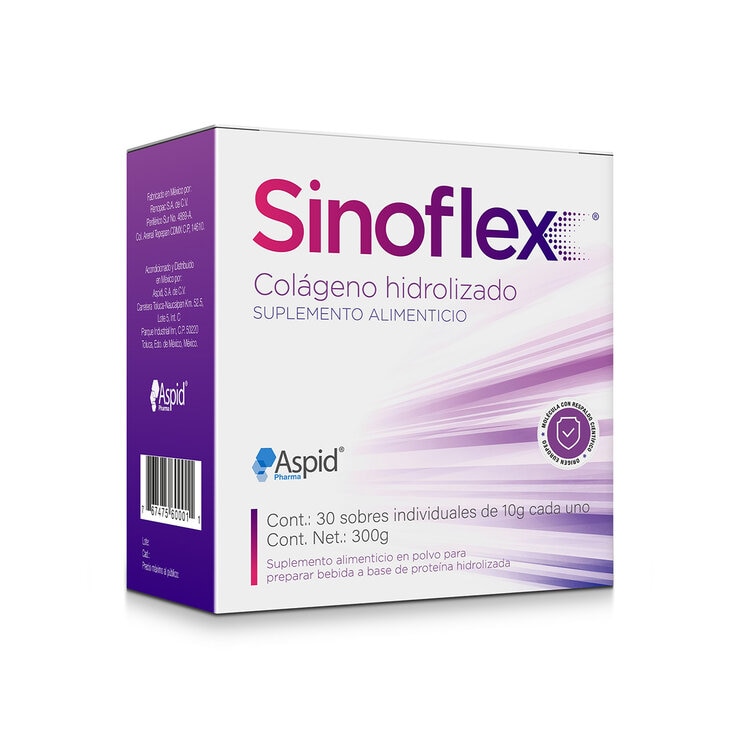 Sinoflex Colágeno Hidrolizado Sinoflex 30 sobres — Imagen 1 de 3