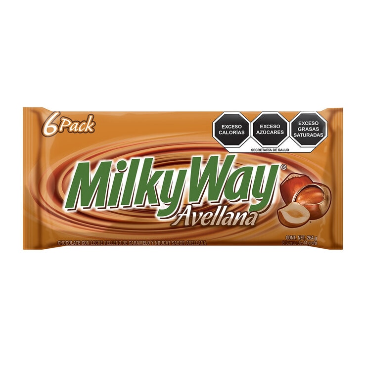 Milky Way Avellana 6 pzas de 44g — Imagen 1 de 4