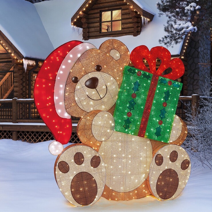 Oso Gigante de 2.6 Metros con 600 Luces LED  — Imagen 1 de 4