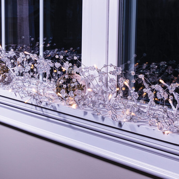 Staybright Guirnalda de Gemas Brillantes con 100 Luces LED  — Imagen 1 de 2