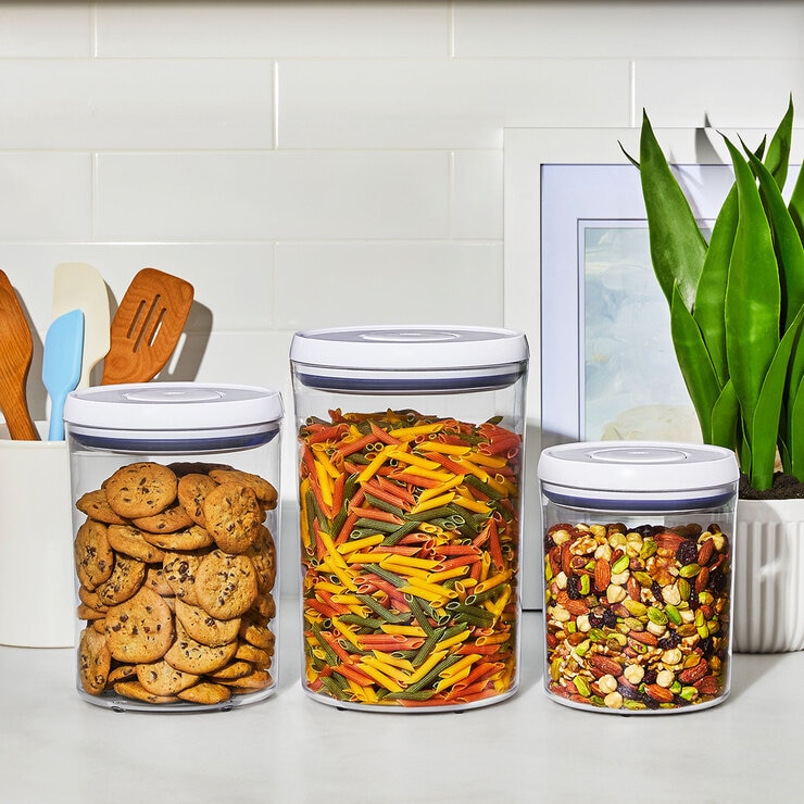 OXO Juego de 3 Contenedores con Tapa — Imagen 4 de 4