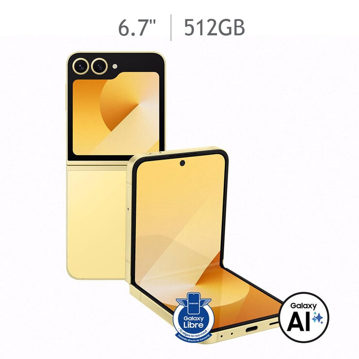 Samsung Galaxy Z Flip 6 512GB Amarillo — Imagen 1 de 4