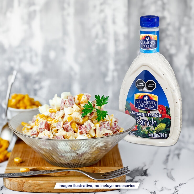 Clemente Jacques Aderezo Ranch 2 pzs de 710 ml — Imagen 2 de 4