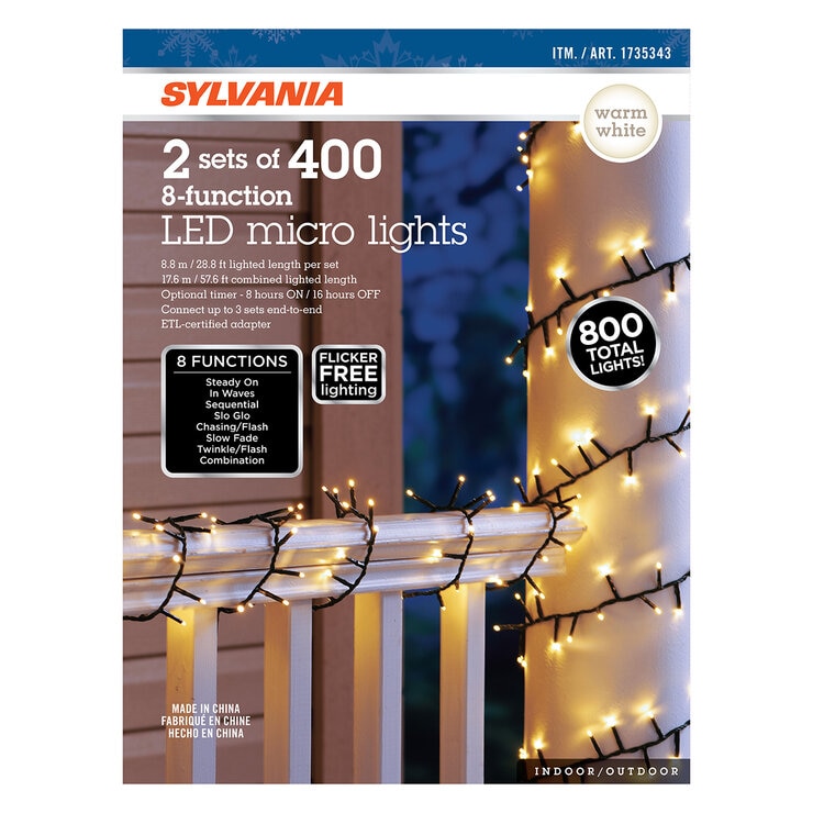 Serie Navideña de 400 Luces LED  — Imagen 3 de 4