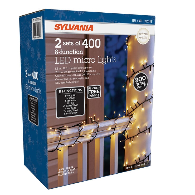 Serie Navideña de 400 Luces LED  — Imagen 4 de 4