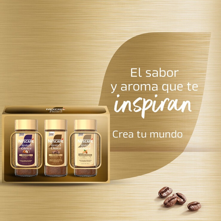 Taster's Choice Café Soluble Sabores Surtidos 3 pzs de 100 g — Imagen 3 de 4