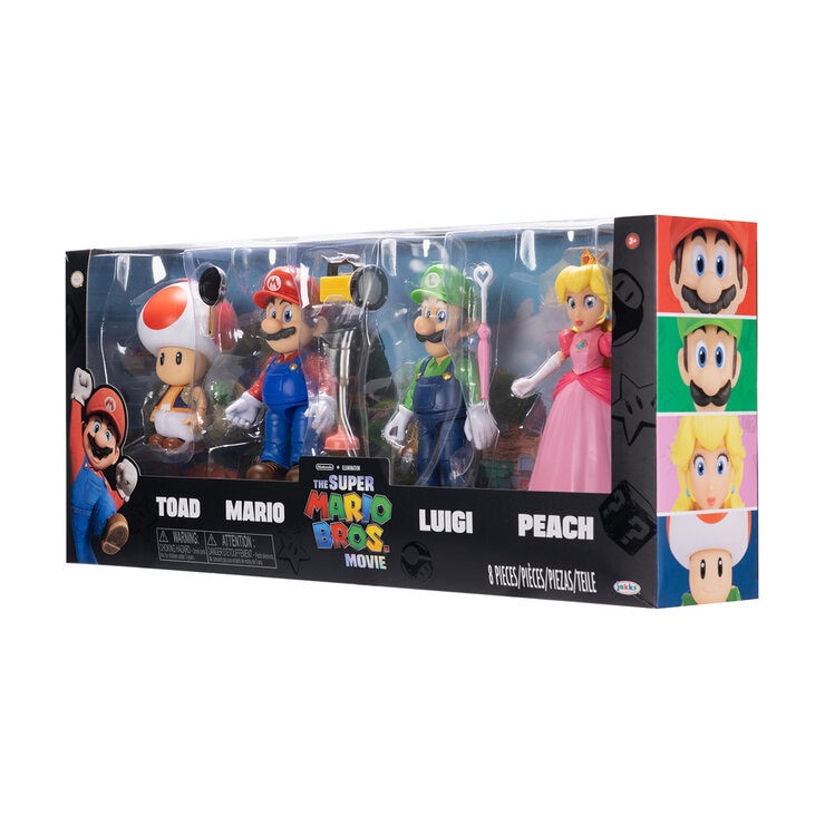 Juego de Figuras de Mario 4 Piezas  — Imagen 2 de 4