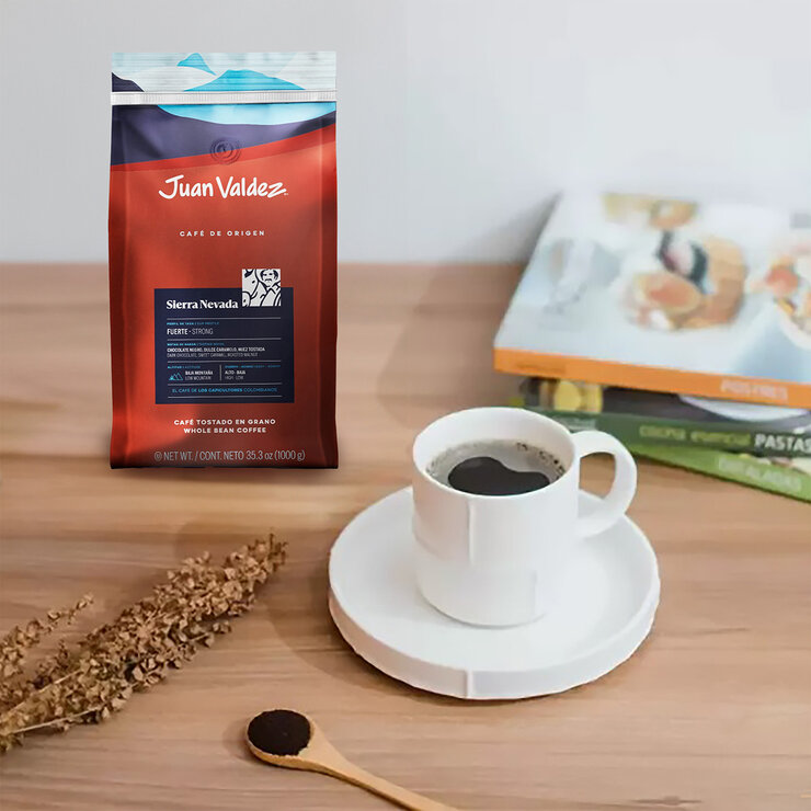 Juan Valdez Café Tostado en Grano Sierra Nevada 1 kg — Imagen 4 de 4