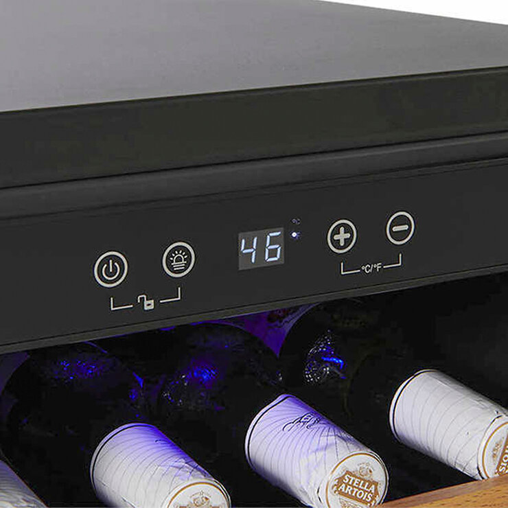 Wine Enthusiast Enfriador de bebidas y vinos Dual Zone — Imagen 3 de 4