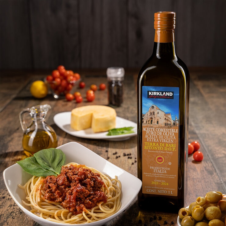Kirkland Signature Aceite de Oliva Extravirgen Terra Di Bari D.O.P 1 l — Imagen 3 de 3