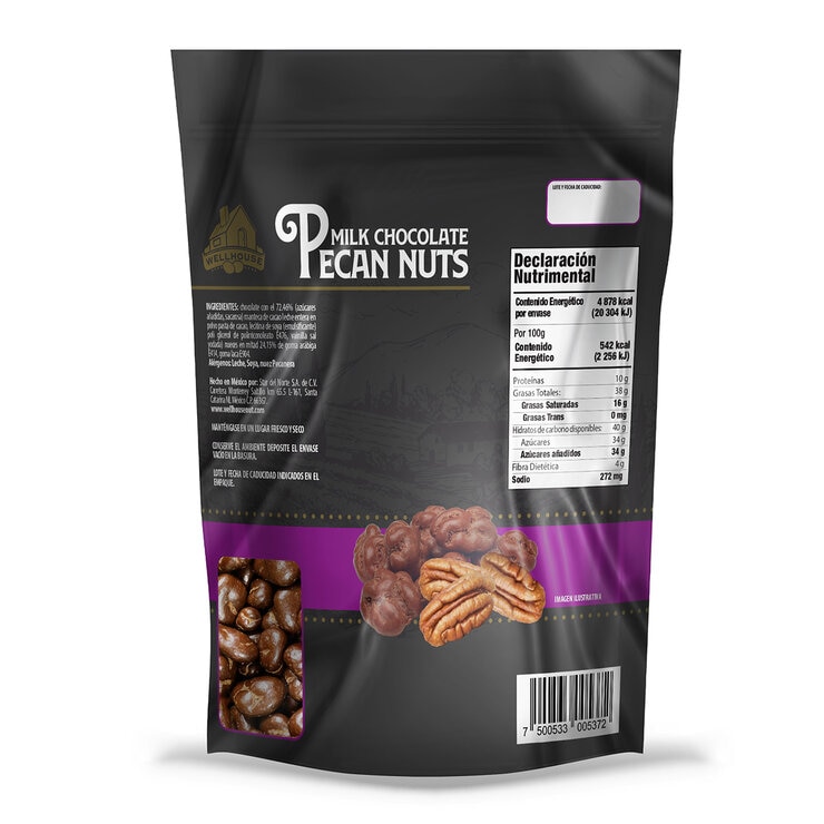 Wellhouse Nueces Cubiertas con Chocolate 907 g — Imagen 4 de 4