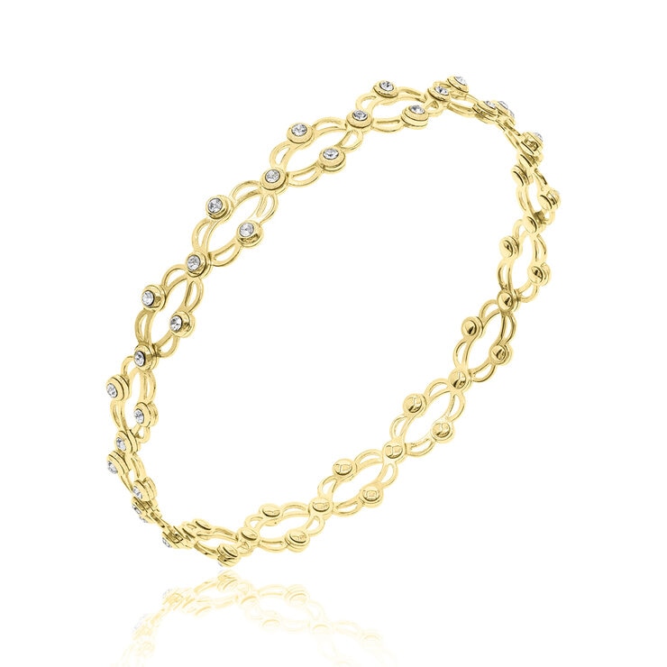 Mayfer, Anilo/Pulsera Plata .925, Color Dorado — Imagen 4 de 4