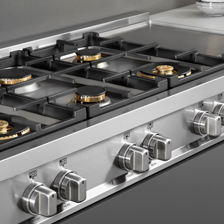 Bertazzoni Parrilla de Gas 36" 6 Quemadores — Imagen 2 de 4