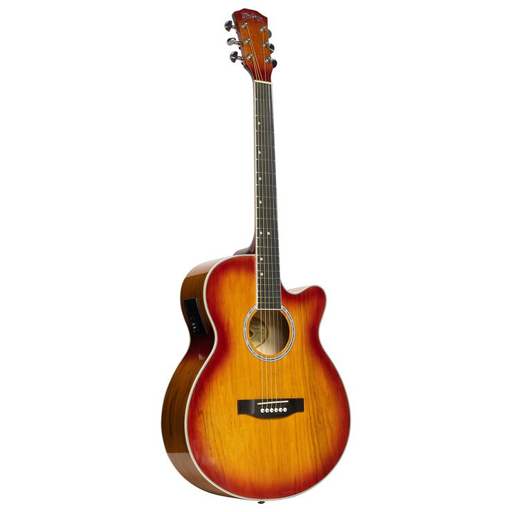 Washburn Guitarra Electroacústica Cherry — Imagen 4 de 4