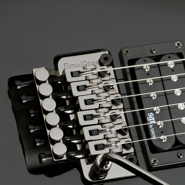 SGR By Schecter Guitarra Eléctrica C-1 FR Negro  — Imagen 3 de 4