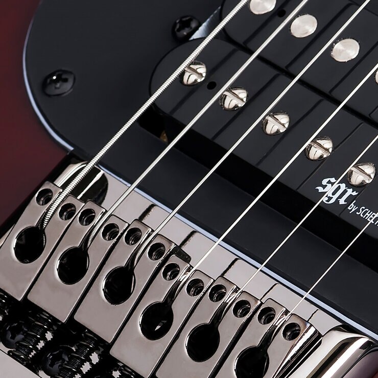 SGR By Schecter Guitarra Eléctrica Banshee-6 Nogal Satinado — Imagen 2 de 4