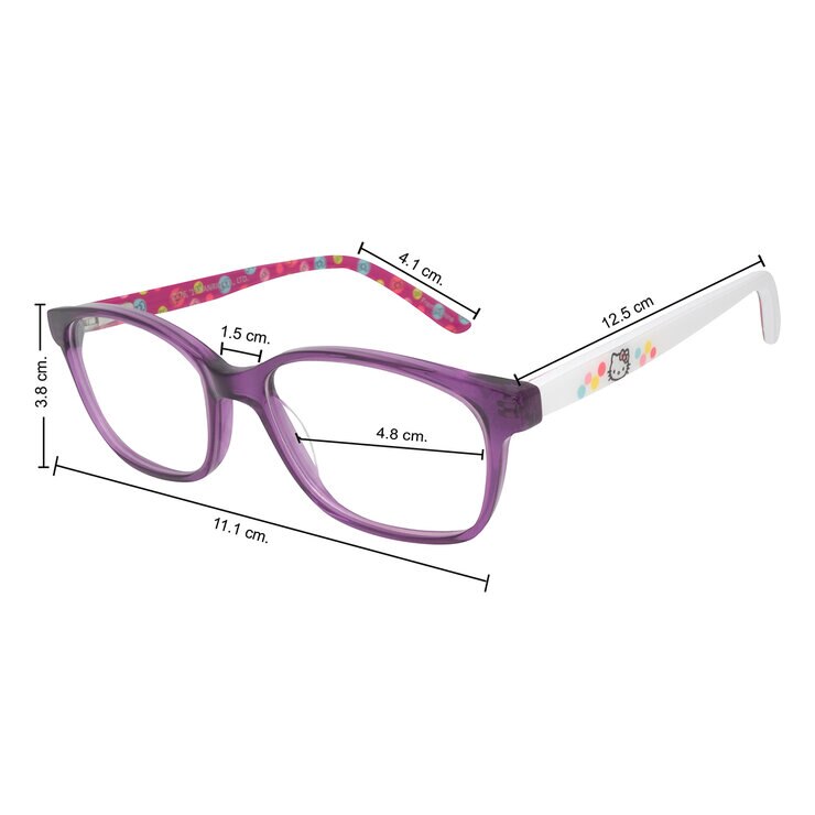 Hello Kitty HK 287-3 Armazón Oftálmico — Imagen 3 de 4
