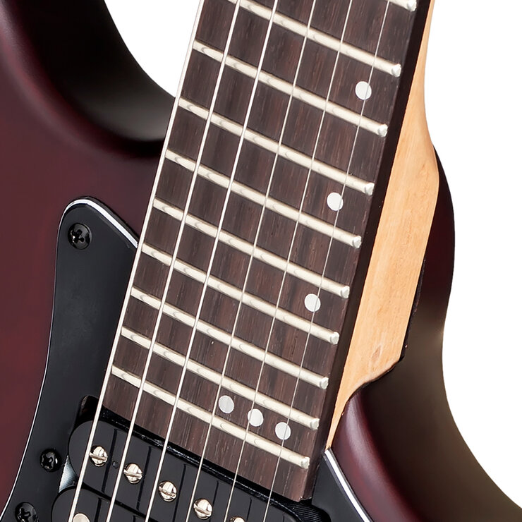 SGR By Schecter Guitarra Eléctrica Banshee-6 Nogal Satinado — Imagen 4 de 4