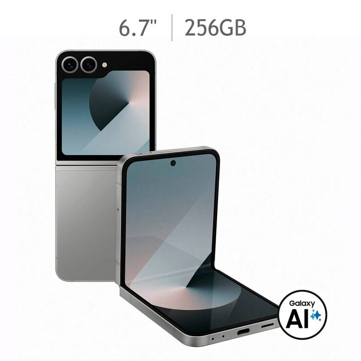 Samsung Galaxy Z Flip 6 256GB Plata — Imagen 1 de 4