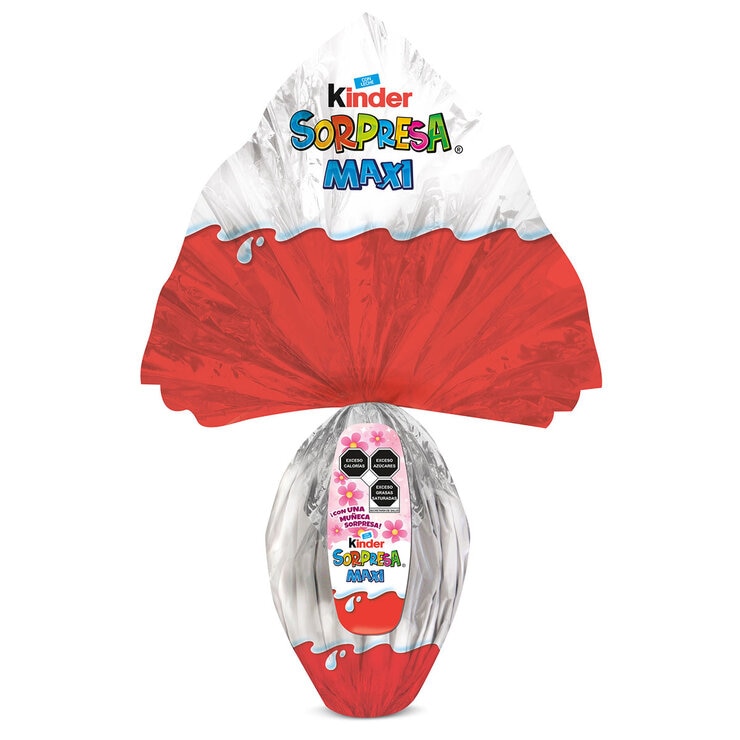 Kinder Sorpresa Maxi Huevo de Chocolate 100 g — Imagen 2 de 2