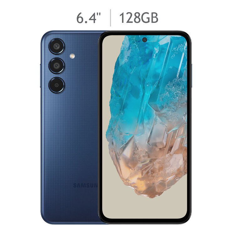 Samsung Galaxy M35 128GB Azul Obscuro — Imagen 1 de 4