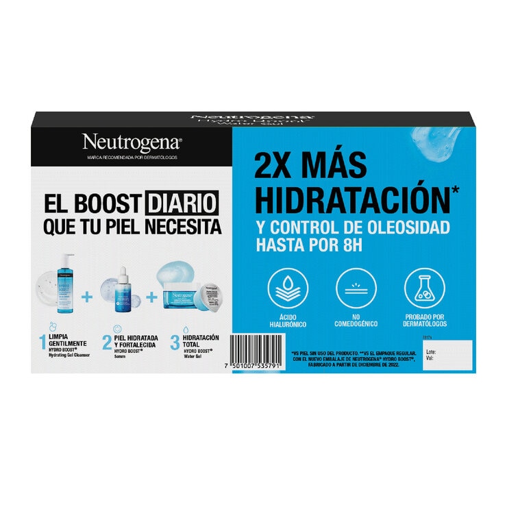 Neutrogena Hydroboost Crema Facial en Gel 50 gr + 2 refill de 50 gr — Imagen 4 de 4