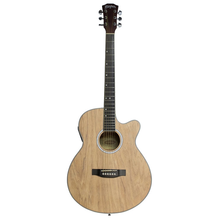 Washburn Guitarra Electroacústica Natural — Imagen 1 de 4