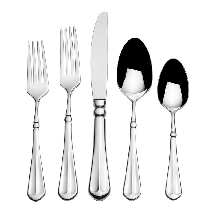 Mikasa Juego de Cubiertos de Mesa de Acero Inoxidable 45 piezas
