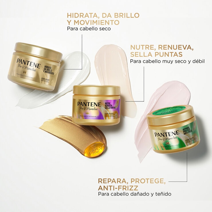 Pantene Mascarillas Capilares 3 pzas de 300 ml c/u — Imagen 3 de 4