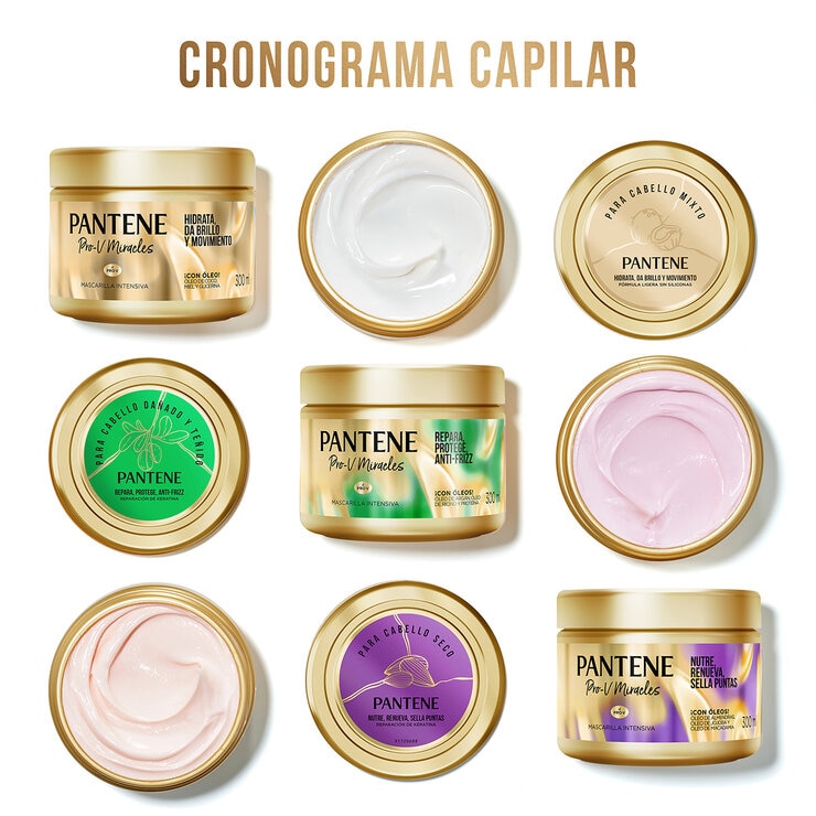Pantene Mascarillas Capilares 3 pzas de 300 ml c/u — Imagen 4 de 4