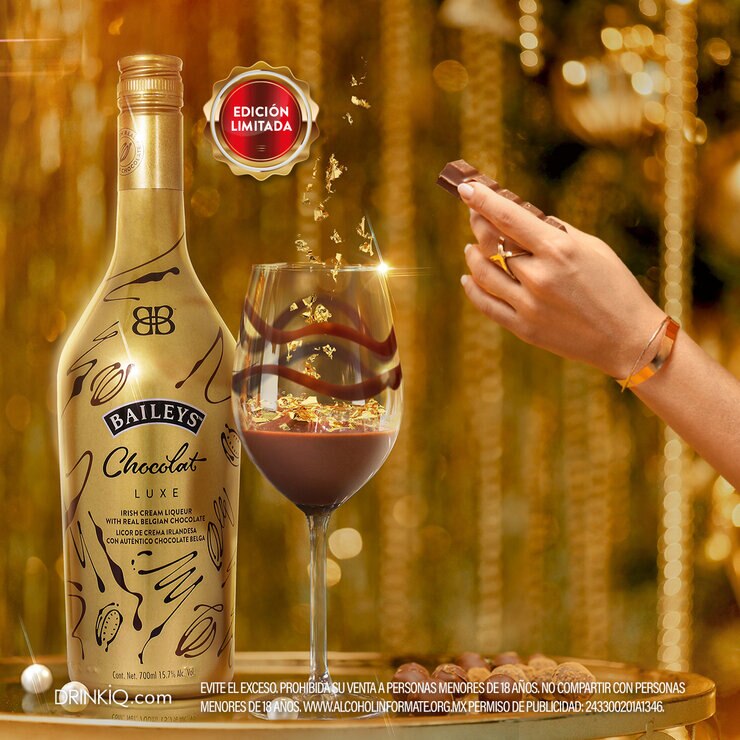 Crema Irlandesa Baileys con Chocolate Belga 700 ml — Imagen 2 de 3