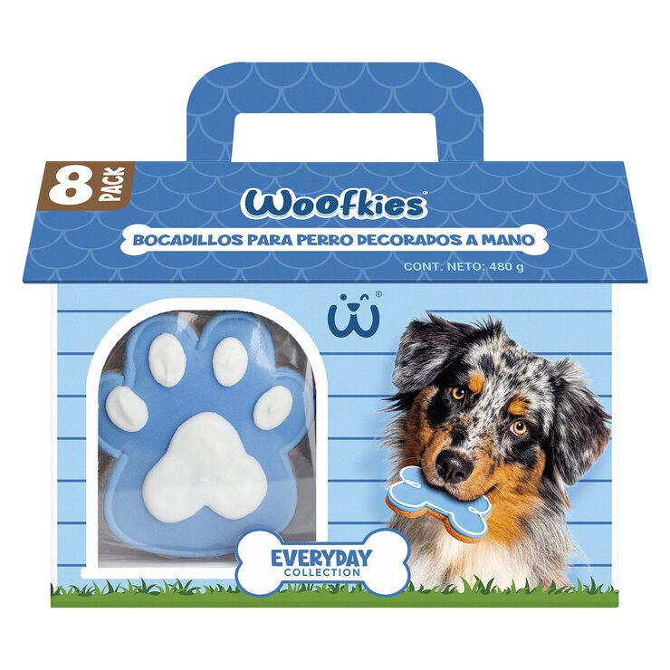 Woofkies Galletas para Perro 8 pzs — Imagen 1 de 4