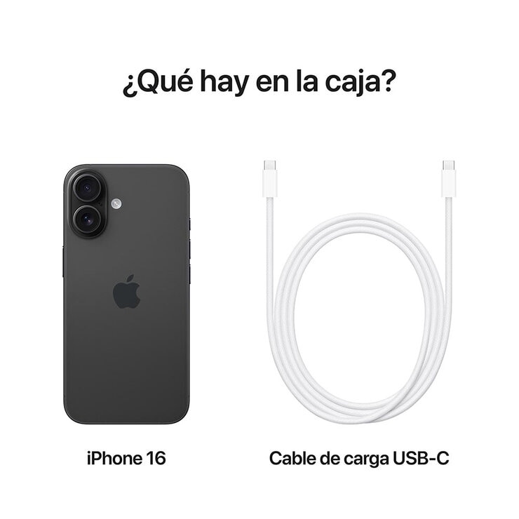 Apple iPhone 16 128GB Negro — Imagen 4 de 4