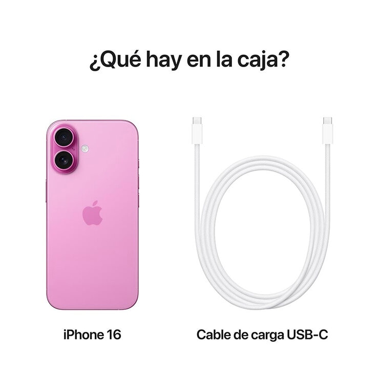 Apple iPhone 16 256GB Rosa — Imagen 2 de 4