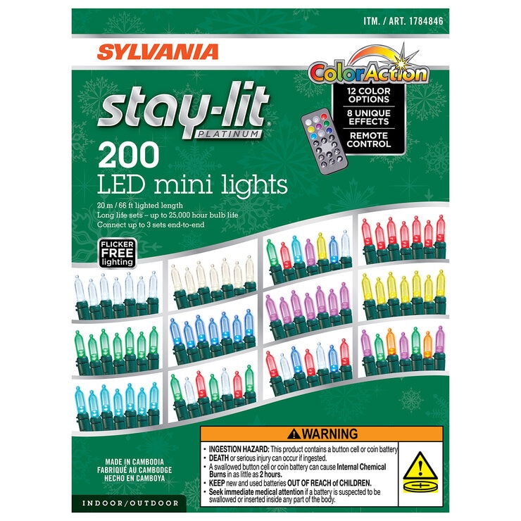 Serie Navideña de 200 Luces Mini LED — Imagen 3 de 4