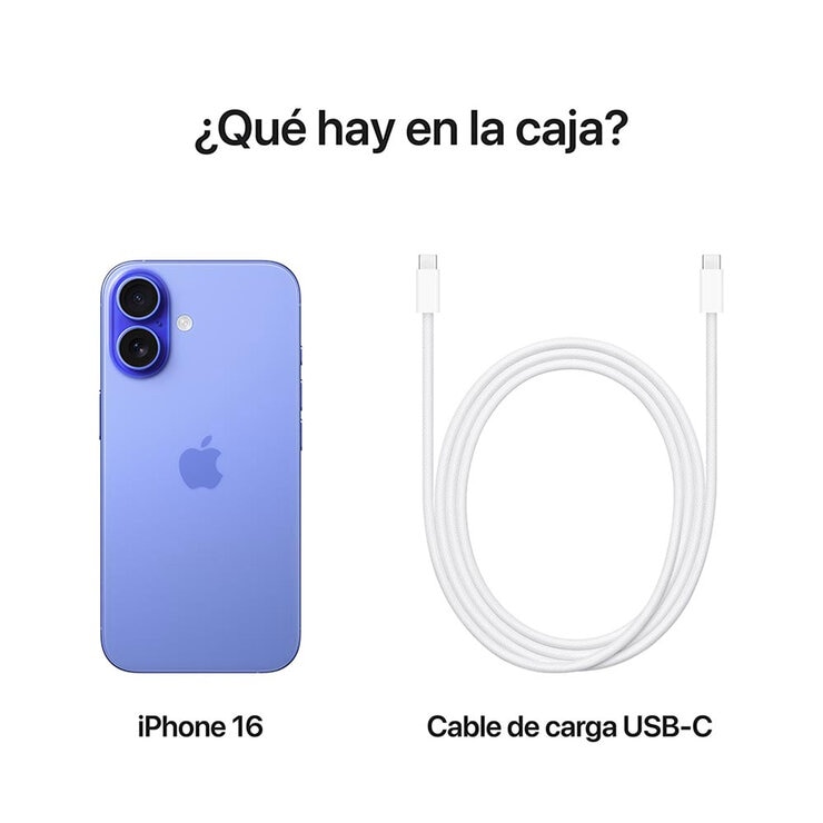 Apple iPhone 16 256GB Ultramarino — Imagen 2 de 4