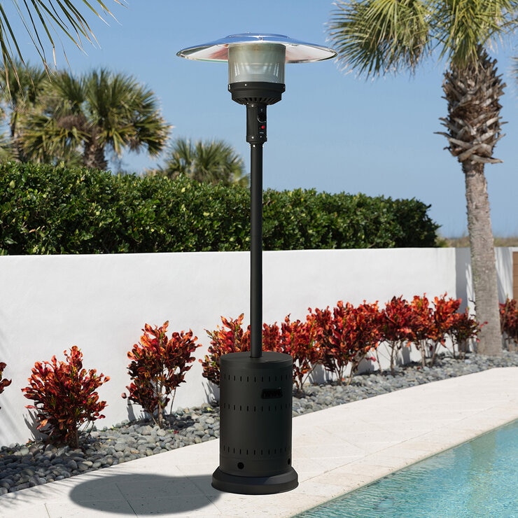 Fire Sense, Calentador De Gas Para Exterior Color Negro  — Imagen 1 de 4