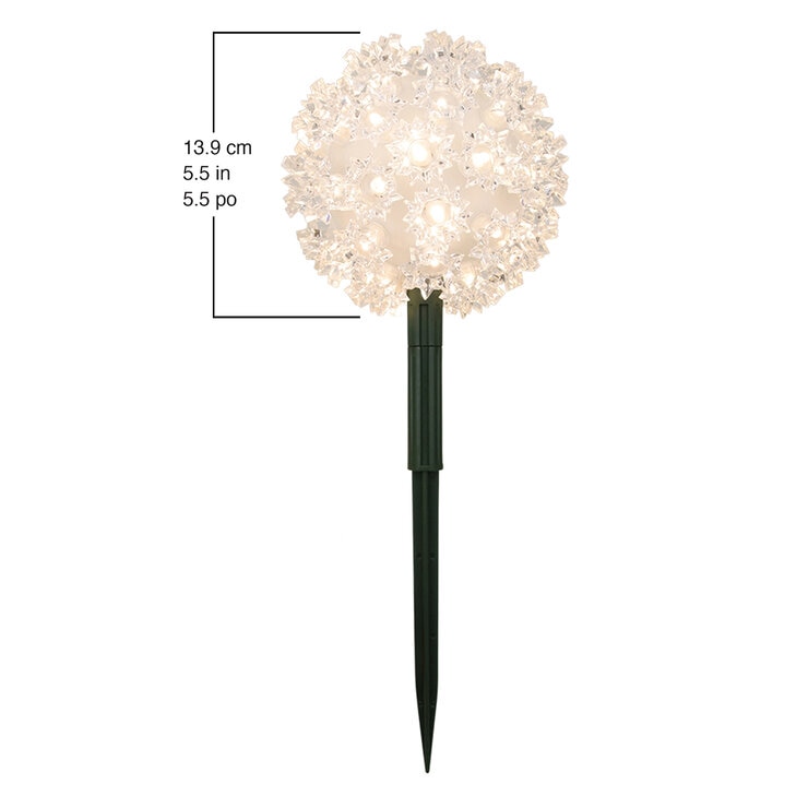6 Esferas LED Blanco Cálido — Imagen 2 de 4