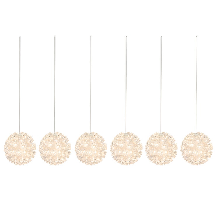 6 Esferas LED Blanco Cálido — Imagen 4 de 4