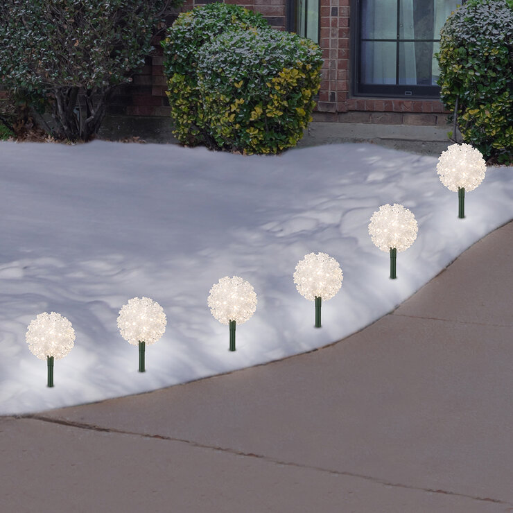 6 Esferas LED Blanco Cálido — Imagen 1 de 4