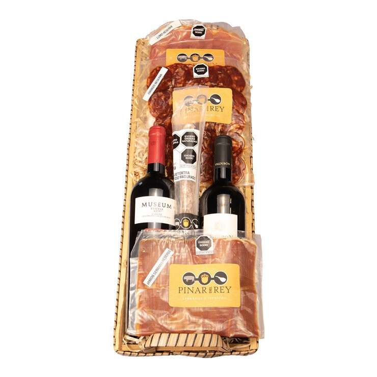 Canasta de Regalo Ibérico 7 pzas — Imagen 3 de 4